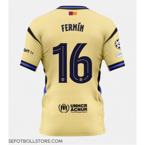 Barcelona Fermin Lopez #16 Replika Bortatröja 2025-26 Kortärmad